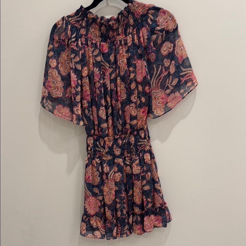 MISA Los Angeles Floral Chiffon Mini Dress | Size Small | NWT - Picture 4 of 5